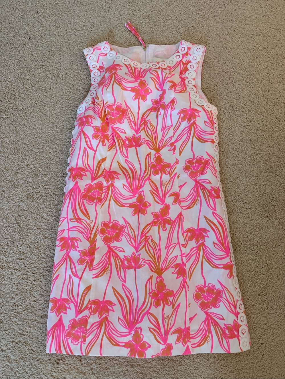 Lilly Pulitzer Pink Floral Romper—00